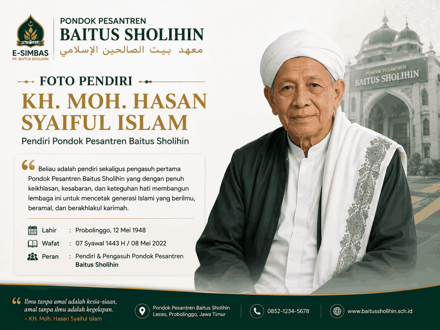 Foto Kiai Pengasuh