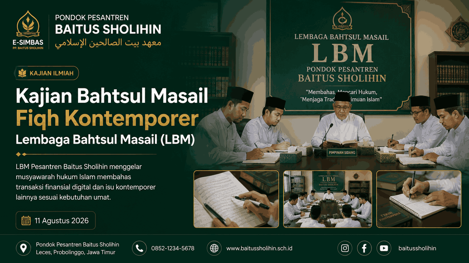 Kajian Bahtsul Masail Fiqh Kontemporer Lembaga Bahtsul Masail (LBM)